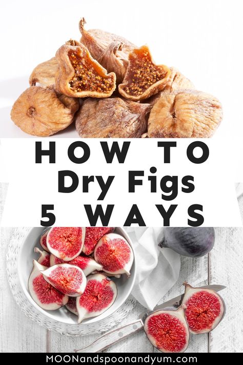 How To Dry Figs In Air Fryer, Drying Figs In Dehydrator, How To Dry Figs At Home, How To Dry Figs, Drying Figs, Fig Recipes Fresh, Dried Fig Recipes, Fig Preserves, Vegetarian Recipes Dessert