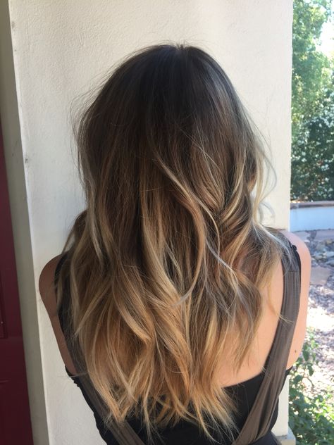 Ombré balayage Hair Toning, Ashy Balayage, Brunette Ombre, Rambut Brunette, Balayage Short, Hair Things, Top Hairstyles, Ombré Hair, Ombre Hair Color