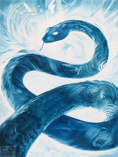 Snake Monster, Snake Painting, Snake Drawing, Ancient Celts, Snake Art, Beautiful Snakes, Mythical Animal, Fantasy Beasts, Fantasy Creatures Art