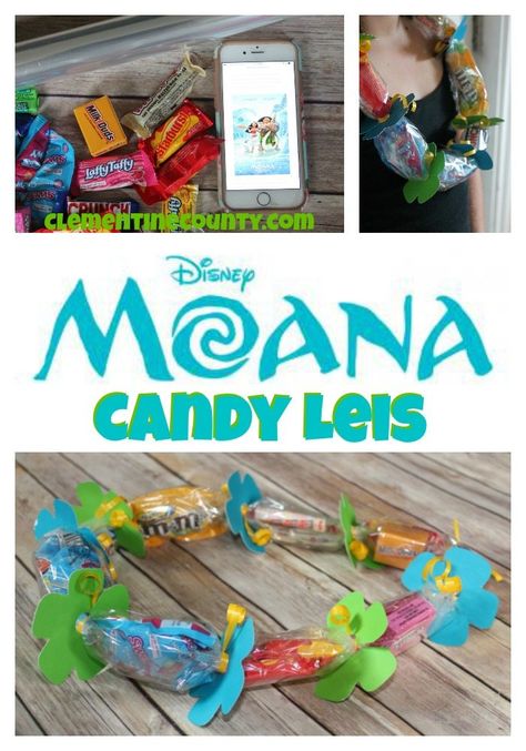 Candy Leis, Moana Birthday Party Theme, Moana Theme Birthday, Candy Lei, Moana Theme, Moana Themed Party, Moana Birthday Party, Moana Party, Moana Birthday