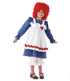 rag doll costume Raggedy Ann Halloween Costume, Rag Doll Halloween Costume, Raggedy Ann Costume, Rag Doll Costume, Best Kids Costumes, Toddler Costumes Girl, Yarn Wig, Halloween Costume Toddler Girl, Calico Dress