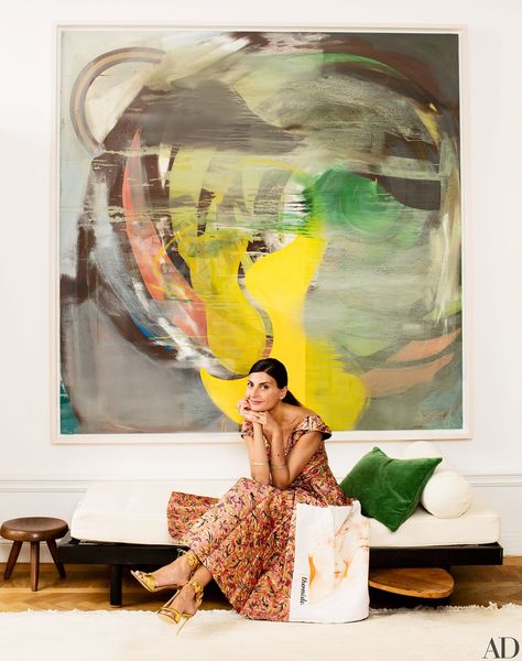 Afrikaanse Kunst, Giovanna Battaglia, Oversized Art, Soyut Sanat Tabloları, Hur Man Målar, Vogue Japan, Big Art, Large Abstract Painting, Beginner Painting