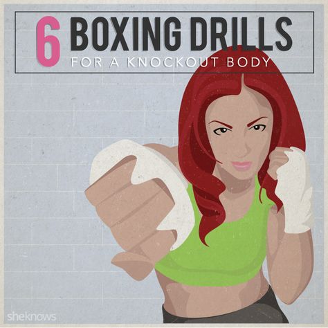 6 Boxing drills for a knockout body Strength Training Core, Boxing Exercises, Boxing Basics, Boxer Workout, Boxing Workout Routine, Home Boxing Workout, Boxer Training, Dumbbell Workout At Home, Aerobic Fitness