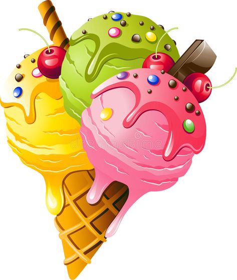 Churro Ice Cream, Sweet Treats Party, Ice Cream Art, Ice Cream Shop, Cozy Mysteries, Food Drawing, Food Art, Smiley, Cute Wallpapers