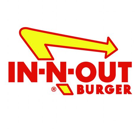 In And Out Burger, Fast Food Logos, Best Food Trucks, Best Fast Food, In-n-out Burger, Fast Food Menu, In N Out, In & Out, Food Signs