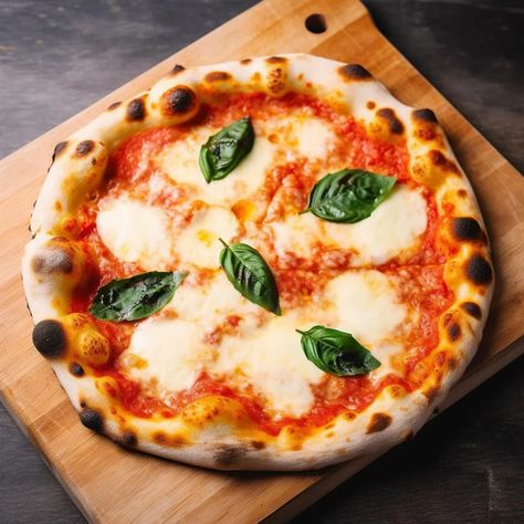 Margherita Pizza Recipe Classic Pizza Dough Recipe, Margherita Pizza Recipe, Pizza Oven Recipes, Pizza Margarita, Margarita Pizza, Pizza Chef, Artisan Pizza, Pizza Sauce Homemade, Pizza Margherita