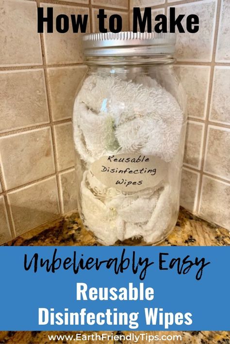 Reusable Disinfecting Wipes, Homemade Granite Cleaner, Homemade Disinfecting Wipes, Homemade Glass Cleaner, Reusable Wipes, Disinfecting Wipes, Vinegar Cleaning, Bathroom Cleaning Hacks, Diy Vanity