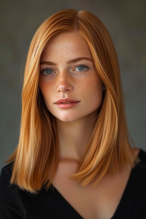 Strawberry Blonde Hair Dye, Light Strawberry Blonde, Blonde Hair And Blue Eyes, Strawberry Blonde Hair Color, Dyed Blonde Hair, Red Haired Beauty, Red Hair Woman, Spring Hair Color, Beautiful Red Hair