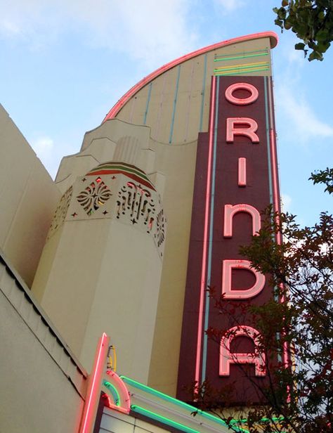 Orinda Theater by Alexander Aimwell Cantin and Anthony B. Heinbergen in Orinda, California Orinda California, Anthony B, Egyptian Inspired, Record Company, The Anchor, East Bay, Not Ready, Architectural Inspiration, Read Later