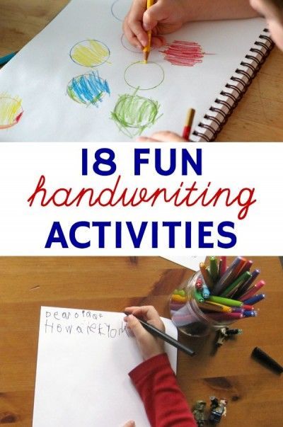 Fun handwriting activities for kids that even reluctant kids will enjoy. Fun Handwriting Activities, Handwriting Activities For Kids, Fun Handwriting, Teaching Handwriting, Handwriting Activities, Occupational Therapy Activities, Improve Handwriting, Preschool Writing, Kindergarten Writing