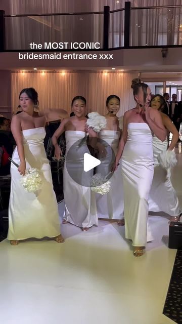 Loverly on Instagram: "This is what dreams are made of 🎤✨️⁠
⁠
Video: @theweddingcreators_ 
⁠
#bridesmaids #bridalparty #weddingentrance #disneywedding #bridesmaiddresses #weddingideas #weddinginspiration #weddingmusic" Bridesmaid Entrance Ideas, Bridesmaids Movie, Entrance Ideas, Wedding Expo, Wedding Entrance, One Fine Day, Wedding Music, Disney Wedding, Day Wedding