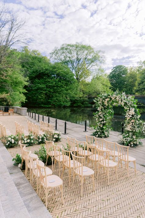 An Intimate Fashionable Gay Wedding at Prospect Park Boathouse in New York Prospect Park Wedding, Prospect Park Boathouse Wedding, Boathouse Wedding, Elegant Wedding Themes, New York Taxi, Garden Party Theme, Prospect Park, Garden Party Wedding, Wedding News