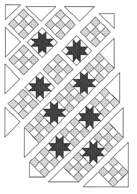 Piecing Techniques – On Point Settings – Snuggles Quilts Quilting Math, Log Cabin Quilt Blocks, 9 Patch Quilt, Sampler Quilts, Star Quilt Blocks, Patchwork Quilt Patterns, Star Quilt Patterns, Quilt Guild, Quilting Techniques