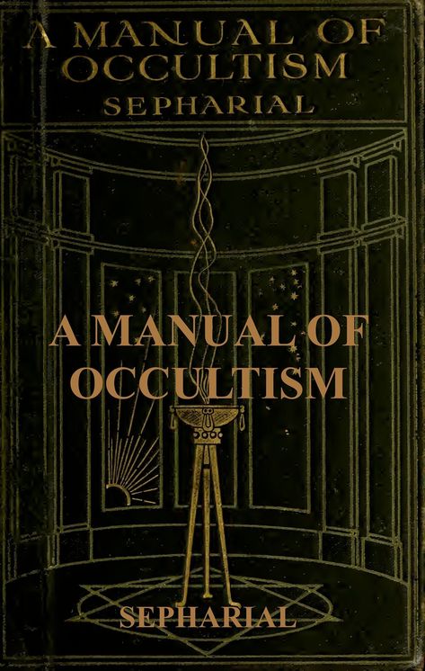 "\"A Manual Of Occultism\" by Sepharial (1914) Illustrated You are buying a DIGITAL PDF version of this fascinating vintage book, which contains 398 pages. Walter Gornold, a.k.a. \"Sepharial\", was a well-known and respected astrologer in the late 19th and early 20th centuries. Many of his books on the occult, numerology and astrology are still in print today. This one is a very interesting read on the occult sciences, and provides a very in-depth explanation of astrology, as well as palmistry, Numerology Tarot, Metaphysical Books, Book Magic, Occult Science, Occult Books, Astrology Books, Magick Book, Witchcraft Spell Books, Book Writing Inspiration