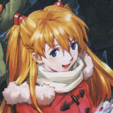 Shinji Misato, Asuka Neon Genesis Evangelion, Anime Official Art, Evangelion Pfp, Pfp Aesthetic Anime, Artist Icon, Profile Picture Icon, Asuka Langley Soryu, Neon Evangelion