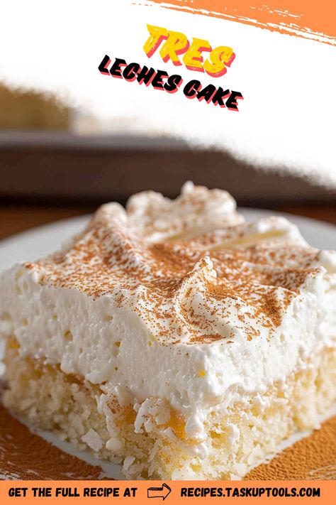 Indulge in the heavenly delight of Tres Leches Cake, a traditional Latin American dessert that is sure to impress! This moist and creamy cake is soaked in a blend of three milks, creating an irresistible flavor and texture that melts in your mouth. Perfect for celebrations or a sweet treat at home, discover the secrets to making this exquisite dessert from scratch. Explore our easy-to-follow recipe, tips for the best results, and variations to suit your taste. Pin this must-try recipe and transform Best Tres Leches Cake Recipe, Cake Tres Leches, Tres Leches Recipe, Latin Desserts, Three Milk Cake, American Dessert, Creamy Cake, Tres Leches Cake Recipe, Dessert From Scratch