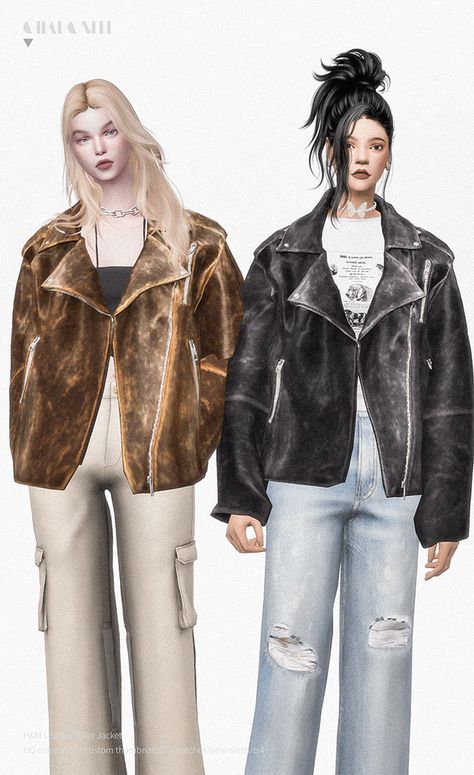 Sims4 Custom Content, Mechanic Clothes, Sims 4 Custom Content Patreon, Sims 4 Hair Male, San Myshuno, The Sims 4 Packs, Oversized Clothes, Sims 4 Expansions, Biker Outfit