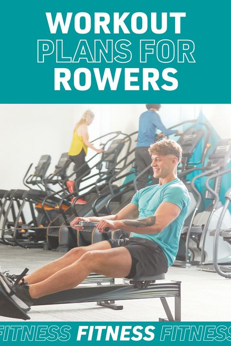 Improve your rowing performance without overtraining with these cross training exercises and workouts Rowing Exercise At Home, Rowing Machine Workout Plan, 30 Day Rowing Machine Challenge, Rowing Machine Workout Beginners, Rower Machine Workout, Rowing Workout Plan, Gym Routine For Beginners, Rower Workout, Rowing Machine Workout