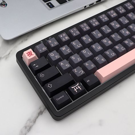 Sakura Japanese, Japanese Theme, Modern People, Unique Key, Keycap Set, Key Cap, Key Caps, Sakura Cherry Blossom, Gaming Room Setup