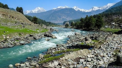 #lidder #river #pahalgam #kashmir Kashmir Aesthetic, Pahalgam Kashmir, Jammu Kashmir, Kashmir India, Beautiful Nature Wallpaper Hd, Mountain Wallpaper, Landscape Mode, Wallpaper Dekstop, Shimla