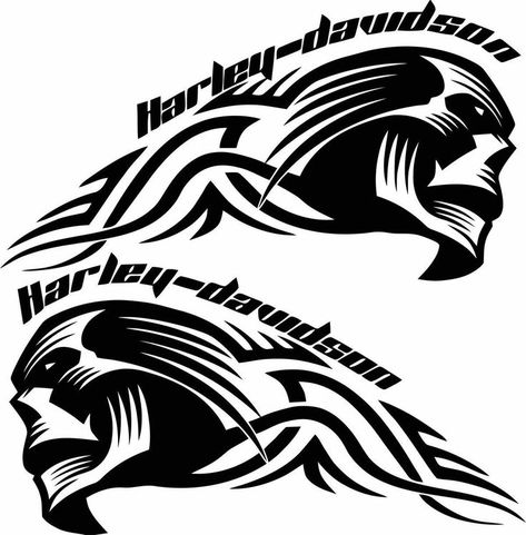 Harley Davidson decal $5 to $15 depending on size and color amounts. Visit baybeegraphics.co… | Harley davidson decals, Harley davidson tattoos, Harley davidson art Github Sticker, Harley Davidson Kunst, Harley Davidson Stickers, Harley Davidson Decals, Motos Bobber, Harley Tattoos, Arte Zombie, Мотоциклы Harley Davidson, Harley Davidson Tattoos