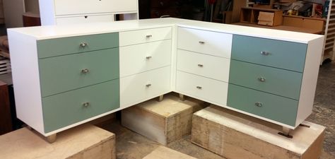 Corner cupboard bedroom