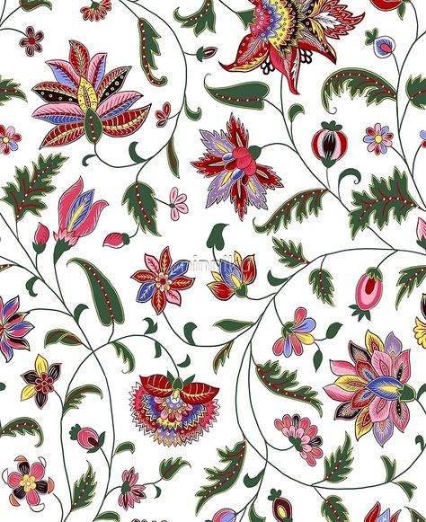 indian chintz - Pesquisa Google Chintz Print, Indian Chintz, Chintz Pattern, Paisley Print Design, Color Drawing Art, Color Drawing, Abstract Line Art, Watercolor Design, Colorful Drawings