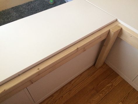 Nordli 10-drawer platform bed - IKEA Hackers Nordli Bed Hack, Nordli Bed, Nordli Ikea, Ikea Hack Bedroom, Ikea Hack Storage, Ikea Bed Hack, Ikea Nordli, Violet Room, Ikea Billy Bookcase Hack