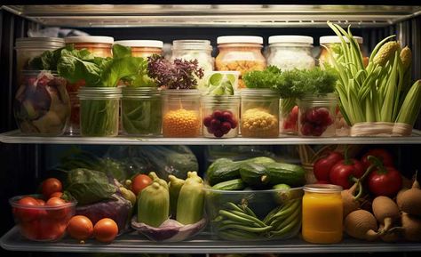 How to Properly Store Vegetables in Your Fridge - Gubba Homestead Store Vegetables, How To Store Vegetables In Fridge, Storing Vegetables, Vegetable Storage, Fridge Storage, Fridge Organization, Glass Food Storage, All Vegetables, Different Vegetables