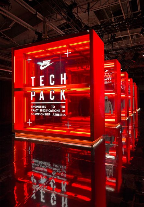 Red Neon, Retail Inspiration, Exhibition Stand Design, Exhibition Booth Design, Tech Pack, Exhibition Display, Retail Store Design, Exhibition Booth, Salalah