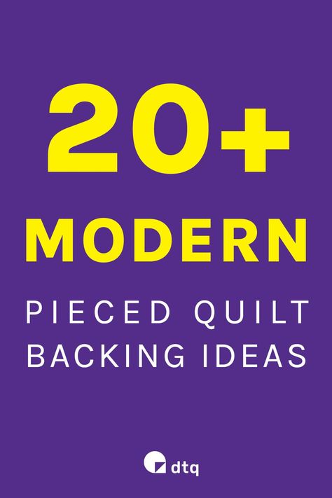 Looking for quilting inspiration that's fresh, fun, and modern? Look no further! Check out these 20+ modern pieced quilt backing ideas and learn how to piece backing like a modern quilter! Learn different quilt backing techniques that will make your quilt special! Ideas For Piecing Quilt Backs, Modern Log Cabin Quilts Inspiration, Solid Quilts Modern, Piecing Quilt Backing, Easy Quilt Backing Ideas, Ideas For Quilt Backs, Pieced Quilt Backings, Quilt Backings Ideas, How To Piece Quilt Backing