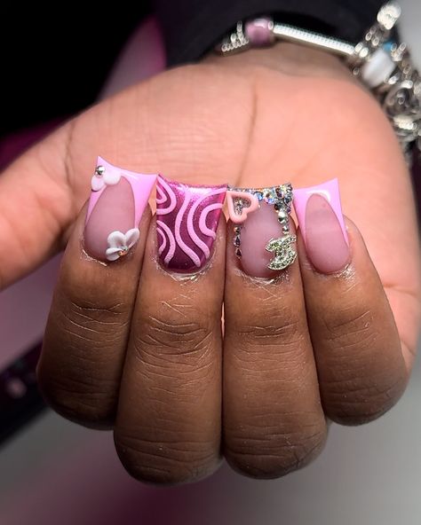 Starting to like pictures more than reels … what yall think ? Don’t forget to book your March sale appointment and bring your bestie 💕 #nails #nailart #nailsofinstagram #brooklynnailtech #nycnailtech #acrylicnails #freestylenails #ducknails #frenchnails Libra Birthday Nails, Book Nails, Libra Birthday, Nyc Nails, Nail Art Designs Images, Acrylic Nail Set, Hard Nails, Colored Acrylic Nails, French Acrylic Nails