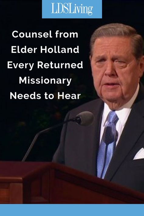 Counsel from Elder Holland Every Returned Missionary Needs to Hear Lds Mission Call Opening Ideas, Quotes New Beginnings, Missionary Call Opening Party, Mission Homecoming, Lds Mission Farewell, Missionary Homecoming, I Want To Be A Missionary Now Lds, Mission Prep, Missionary Quotes