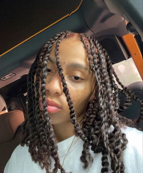 Masculine Braids For Women, Stud Curly Hairstyles, Masc Hairstyles For Black Women, Stud Natural Hairstyles, Masc Braids For Women, Stud Hairstyles Female Black Braids, Tomboy Braids Hairstyles, Stud Hairstyles Natural Hair, Braided Hairstyles For Studs