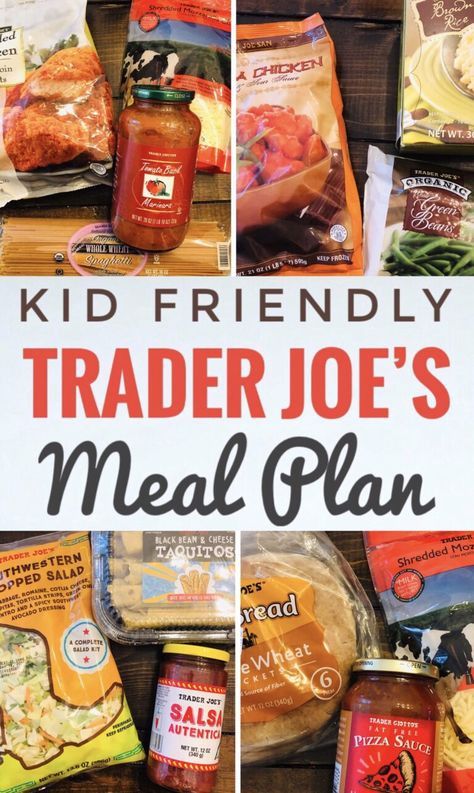 Trader Joes Recipes Dinner, Trader Joes Meal Planning, Trader Joes Recipes Healthy, Trader Joes Shopping List, Dinner Kids, Trader Joes Food, Joe Recipe, Trader Joes Recipes, Simple Meals