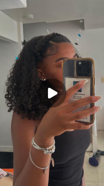 Cute Quick Protective Hairstyles, Butterfly Braid Natural Hairstyles, Hairstyles With Butterfly Braid, Butterfly Braids Ponytail, 3d Butterfly Braid Slick Back Ponytail, Half Up Half Down Curly Hairstyles Natural Hair, Butterfly Braid Hairstyle Natural Hair, Butterfly Braid Half Up Half Down, Butterfly Braid Crown