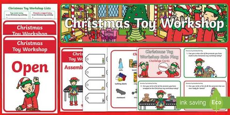 Post Office Role-Play Pack - Primary Resources Toy Workshop, Primary Resources, Toddler Learning Activities, Card Challenges, Toddler Learning, Christmas Toys, Role Play, Post Office, Learning Activities