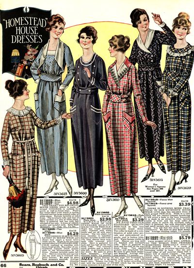 1920's Dresses, 1918 Fashion, 1920 Style, Style Année 20, Fashion 1910, Patron Vintage, 1910s Fashion, 1920 Fashion, House Dresses