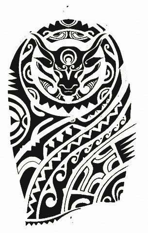 Best Taurus Tattoos Tattoo Maori Perna, Taurus Bull Tattoos, Tato Maori, Bull Tattoo, Tattoo Snake, Filipino Tattoos, Maori Tattoos, Polynesian Tattoo Designs, Bull Tattoos