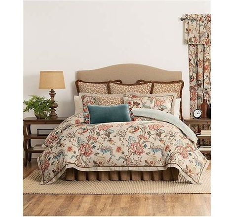 Rose Tree Haylie Jacobean Floral Comforter Set | Dillard's - Search Shopping Jacobean Floral, Rose Tree, Floral Comforter Sets, Soft Palette, Floral Comforter, Rose Trees, Print Comforter, Queen Comforter Sets, Drapery Panels