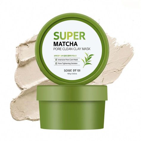 SOME BY MI Super Matcha Pore Clean Clay Mask is an all-in-one mask to help solve all your blackheads, whiteheads, oiliness and enlarged pores troubles. Shop the best Korean beauty & skincare at Nudie Glow Australia. Shop COSRX, Laneige, Benton, Skinfood, Heimish, Neogen, Innisfree, Klairs, Wishtrend, Banila Co & more! Super Matcha, Pore Mask, Some By Mi, Skin Care Masks, Cleansing Mask, Raspberry Ketones, Matcha Powder, Enlarged Pores, Clean Pores