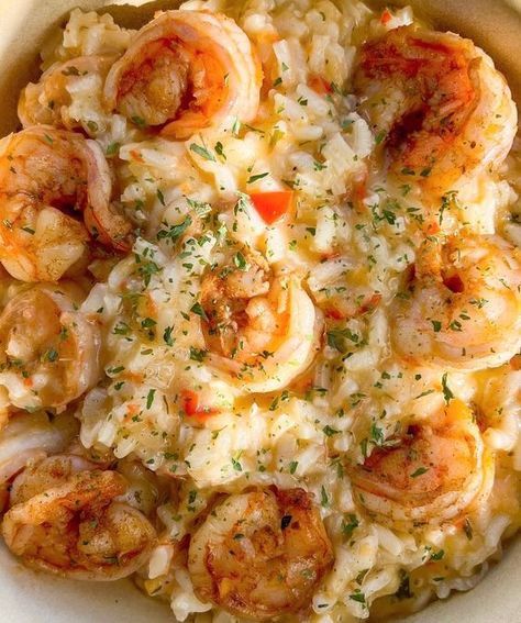 Cajun Risotto, Seafood Rice Recipe, Authentic Cajun Recipes, Cajun Recipes Authentic, Cajun Crawfish, Shrimp Risotto, Seafood Risotto, Seafood Rice, Cajun Seafood