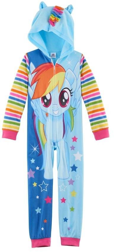 Girls 4-10 My Little Pony Rainbow Dash 3D Ears & Mane One-Piece Pajamas #afflink My Little Pony Rainbow Dash, Little Pony Cake, Blanket Sleeper, Princess Toys, One Piece Pajamas, Hooded Blanket, Rainbow Dash, Girls Pajamas, Pajama Sets