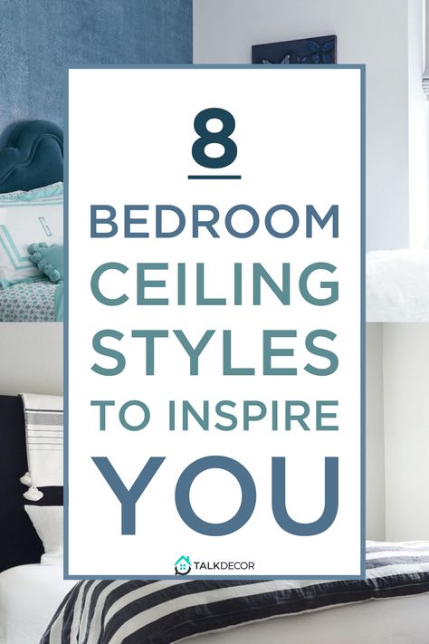 When someone designs their bedroom, they think about paint, wall art, floor, and furniture. However, they tend to forget to prepare well about ceiling. Actually, ceiling style also gives much effect towards room decoration. #bedroom #bedroomdecoration #bedroomceiling #ceilingdesignideas Colored Bedroom Ceilings, Coloured Ceilings Bedroom, Paint Ceiling Bedroom, Ceiling Treatments Bedroom, Ceiling Paint Ideas Bedroom, Painted Ceiling Bedroom Ideas, Painted Bedroom Ceiling Ideas, Painted Ceilings Bedrooms, Grey Ceiling Bedroom