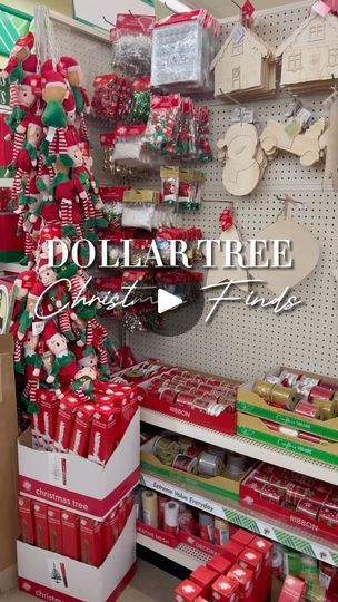 Candy Cane Lane Christmas Decor, Liz Fenwick Diy, Liz Fenwick, Christmas Decor Idea, Candy Cane Lane, Dollar Tree Haul, Candy Cane Christmas Tree, Dollar Tree Finds, Dollar Tree Christmas