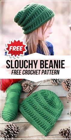 Slouchy Beanie Crochet Pattern Free, Easy Crochet Beanie Pattern, Easy Crochet Beanie, Crochet Slouchy Beanie Pattern, Slouchy Beanie Pattern, Slouchy Hat Crochet Pattern, Crochet Beanie Pattern Free, Crochet Slouchy Beanie, Crochet Slouchy Hat