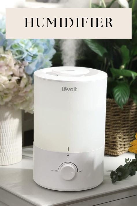 LEVOIT Humidifiers for Bedroom, Quiet (3L Water Tank) Cool Mist Top Fill Essential Oil Diffuser with 25Watt for Home Large Room, 360° Nozzle, Rapid Ultrasonic Humidification for Baby Nursery and Plant FOR A COOL HOME vibe Levoit Humidifier, Nursery Humidifier, Room 360, Humidifiers, Amazon Finds, Water Tank, Essential Oil Diffuser, Oil Diffuser, Baby Nursery