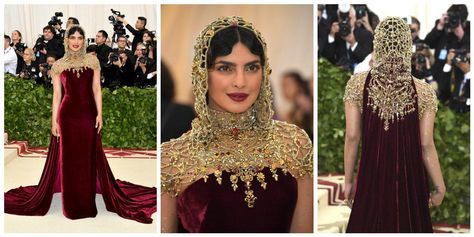 Gowns Short, Evening Dress Beaded, Velvet Evening Dress, Heavenly Bodies, Celebrity Gowns, The Met Gala, Fairytale Dress, Priyanka Chopra, Classy And Fabulous