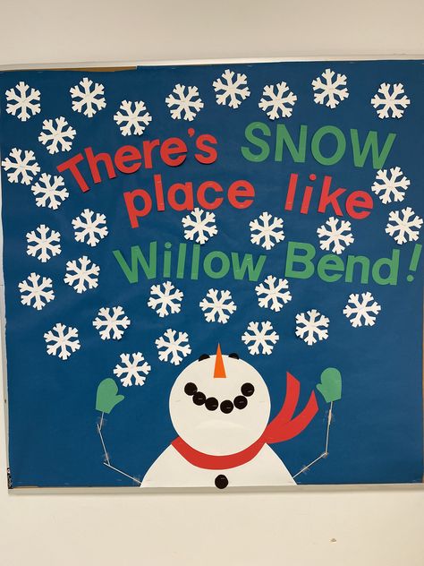 Winter Buliton Board Ideas, School Nurse Christmas Bulletin Board, Nursing Home Bulletin Boards, Nursing Home Christmas, Assisted Living Bulletin Board Ideas, December School Bulletin Boards, School Christmas Bulletin Board Ideas, Christmas Bulletin Board Ideas For School, Bulletin Board Ideas For Christmas