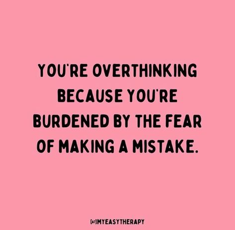 Overthinking often stems from fear, perfectionism, or past experiences of failure or criticism. It’s fueled by a need for control and a tendency to ruminate on negative thoughts, leading to stress, indecision, and difficulty in enjoying the present moment. #overthinking #fearofjudgement #perfectionism #fearoffailure #criticism #needofcontrol #stress #indecision #overwhelmed #selfdoubt #mentalhealthmatters Quantity Over Quality Quotes, Perfectionism Overcoming Quotes, Quotes On Perfectionism, Breaking Perfectionism, Indecision Quotes, Quotes About Perfectionism, Fear Motivation, Perfectionism Quotes, Criticism Quotes